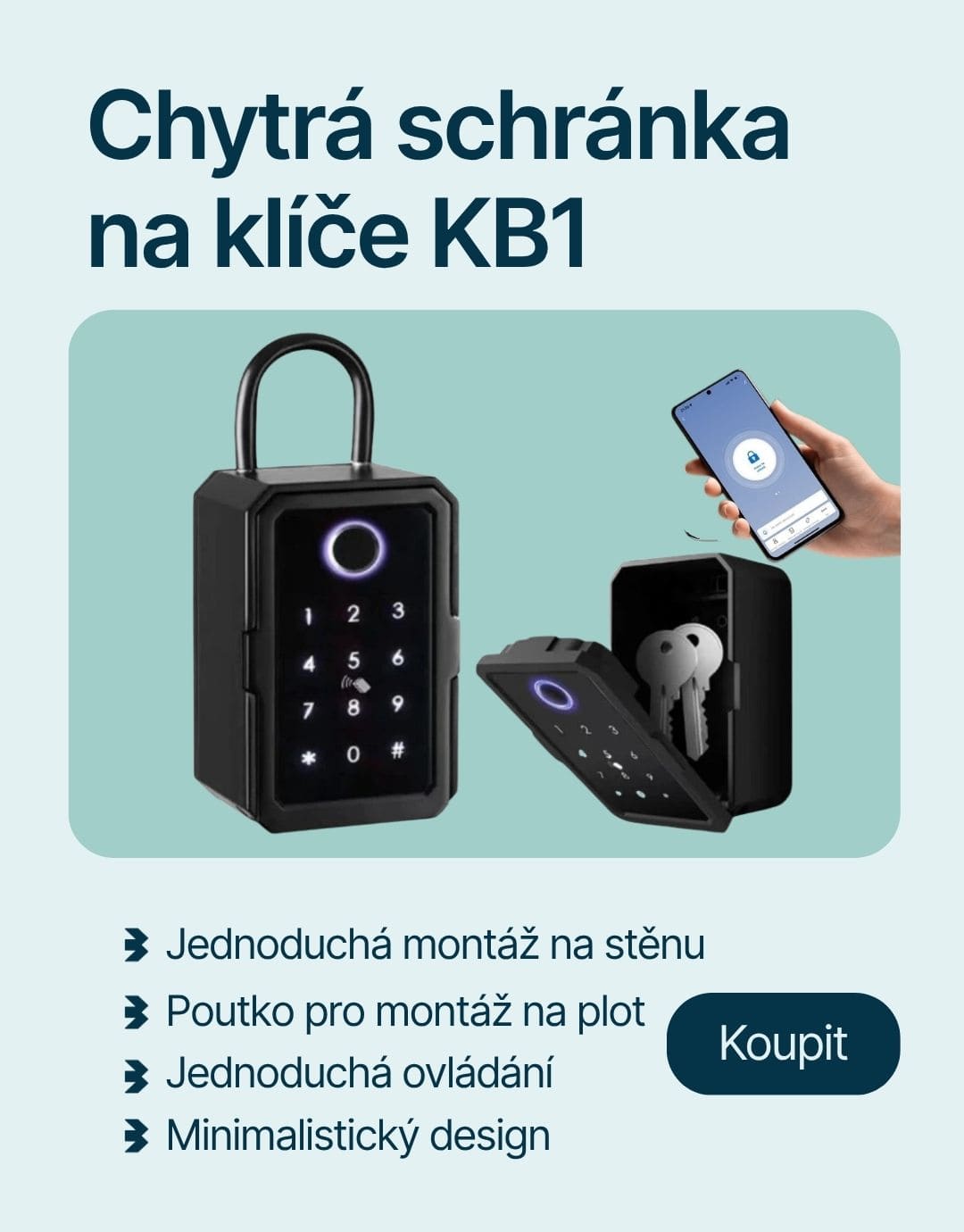Chytrá schránka KB1